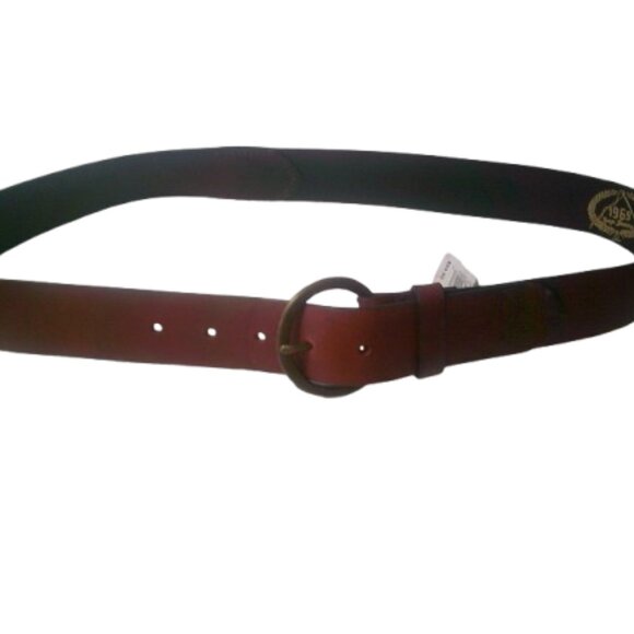 GAP 1969 Cow Leather Wide Belt Size M Leather Womens Belt (Unisex) 187272 - Picture 1 of 8